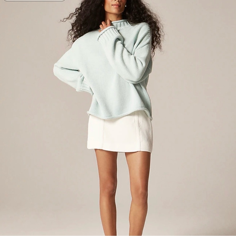 2025 Rollneck™ sweater in Sheer Blue